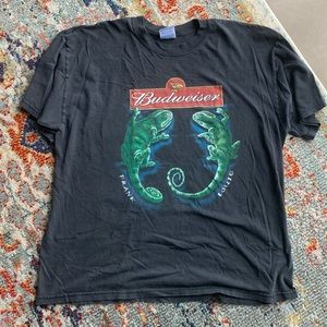 Vintage 90’s Distressed Budweiser Lizards T-shirt
